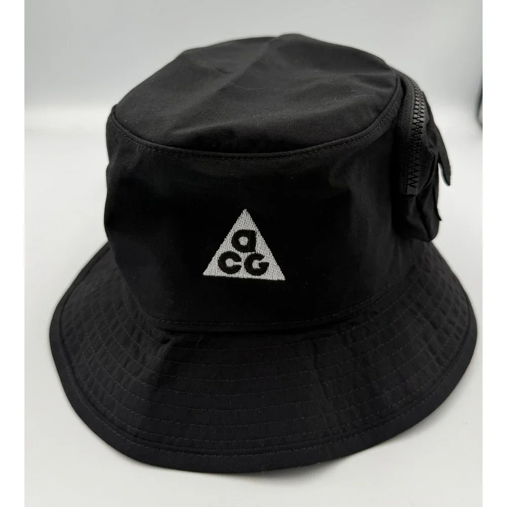 Nike ACG Apex Youth Kids Black Bucket Hat Sz One Size NEW HJ7023 010 RARE